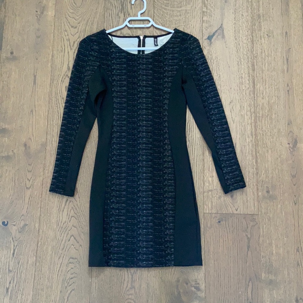 H&M long sleeve bodycon dress